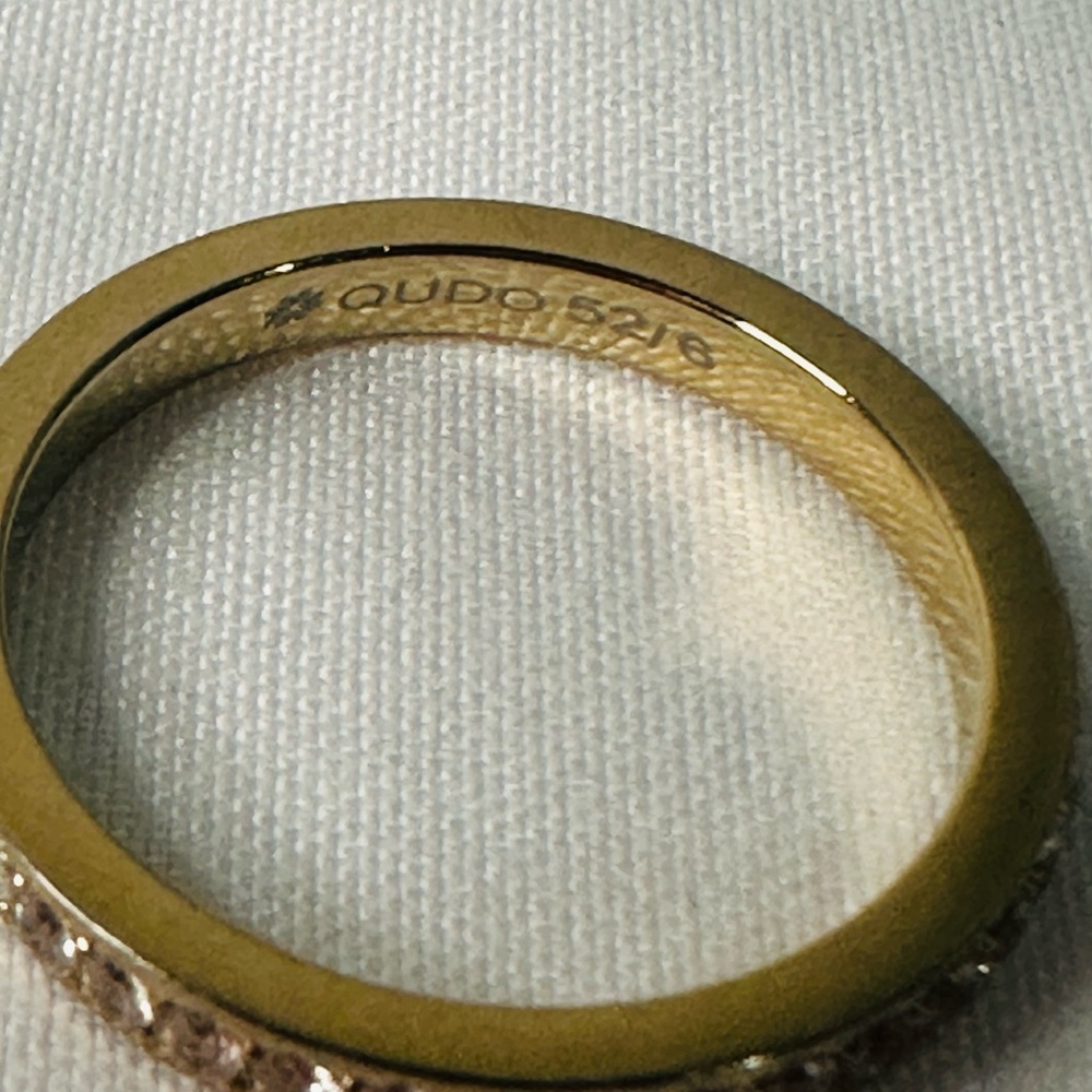 QUDO Spacer Ring Eternity Small - Crystal Size 6 - Picture 4 of 5